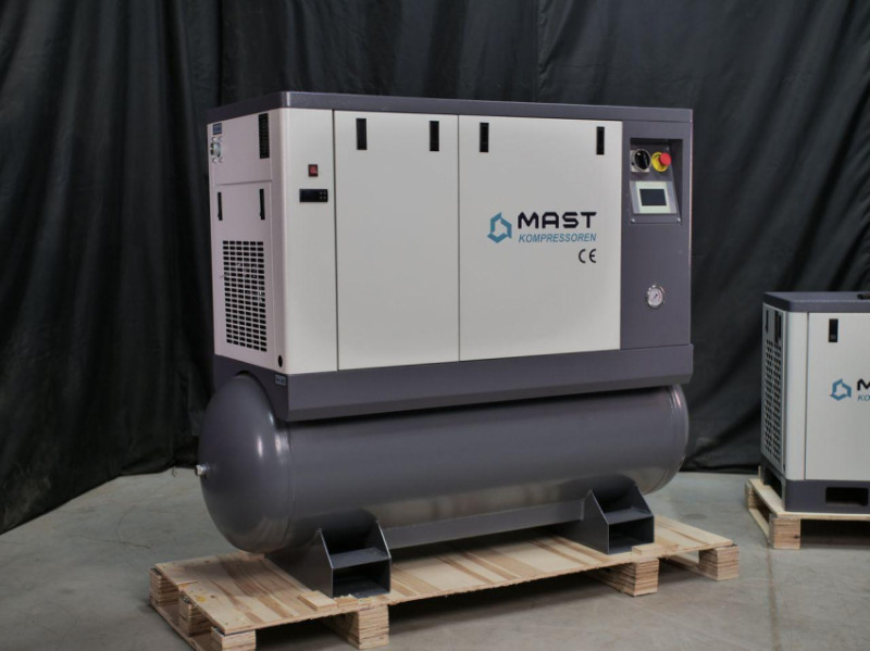 Гвинтовий компресор Mast LZN-8 COMBO inverter (осушувач + ресивер 300 л, двигун на постійних магнітах)-LZN-8 300L