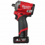 Гайковерт акумуляторний 1/2&quot; MILWAUKEE, M12 FIWF12-422X, 339 Нм, (заряд. пристрій, 1 акум.Х 2Ач, 1 акум.Х 4Ач, HD кейс)-[articul]