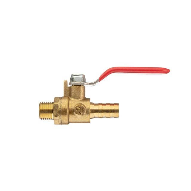 Кран кульовий повітряний, латунь, зовнішня різьба 1/4" на шланг 10 мм, STORM INTERTOOL PT-1890-PT-1890