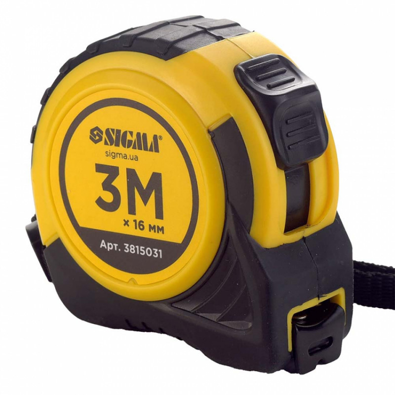 Рулетка shiftlock 3м * 16мм Sigma (3815031)-3815031