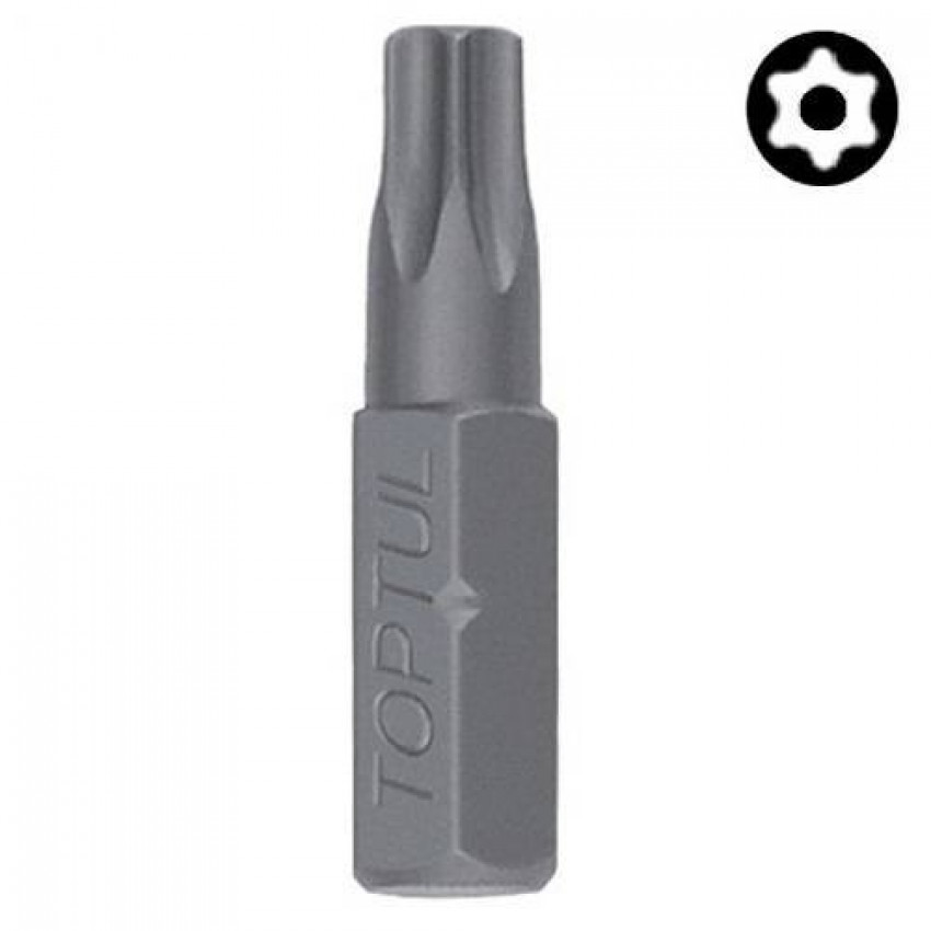 Насадка 1/4 "25мм TORX T40 з отвором TOPTUL FSGA0840-FSGA0840