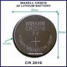 Літієва батарейка Japan Maxell СARD "таблетка" CR2016  5шт/уп-B-JPN-CR2016-C5