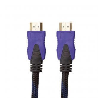 Відео кабель PowerPlant HDMI - HDMI, 25м, позолочені конектори, 1.4V, Nylon, Double ferrites-[articul]