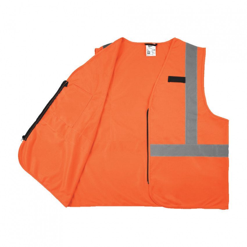 Жилет сигнальний Hi-Viz MILWAUKEE, помаранчевий (L/XL)-4932493999