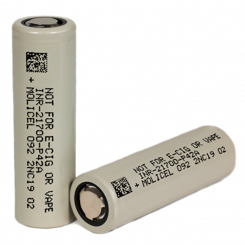 Акумулятор Li-ion 4,2Ah 3.7V 21700 Molicel INR21700-P42A-
