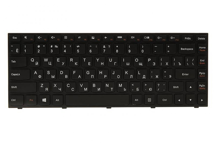 Клавіатура для ноутбука IBM/LENOVO B40-30, G40-30 чорний, чорний кадр-KB310210