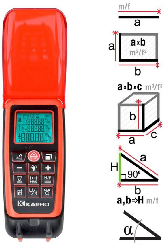 Капрометер k7 із підключенням bluetooth KAPRO 377-377kr