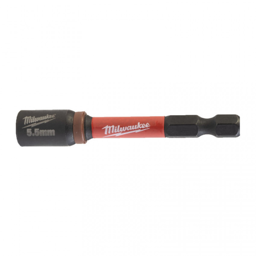Торцевая головка 1/4 дюйма, шестигранная, 5.5 мм Shockwave™, ударопрочная Milwaukee 4932492434-4932492434