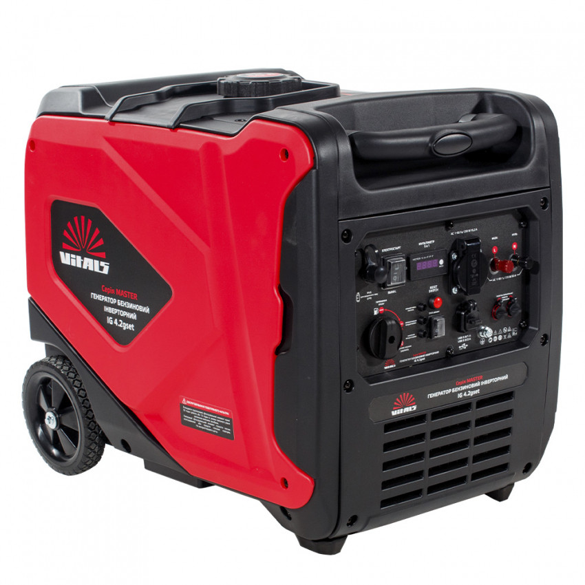 Генератор газ/бензин інверторний Vitals Master IG 4.2gset-213521
