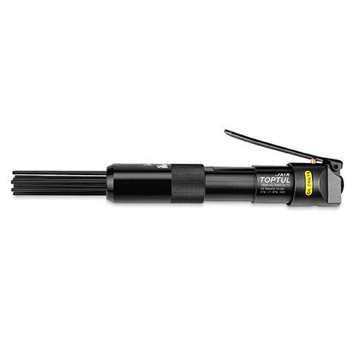 Голковий пневматичний молоток для очищення поверхонь посилений (12иголок; 28мм; 5000уд/хв) TOPTUL KAHC5013-KAHC5013