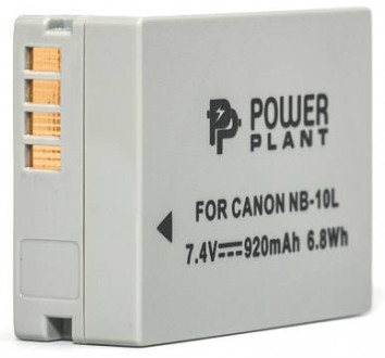 Акумулятор PowerPlant Canon NB-10L 920mAh-[articul]