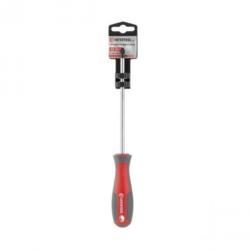 Викруткa PH2 * 150 мм, CR-V INTERTOOL VT-3322-VT-3322