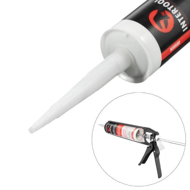 Клей монтажний для дзеркал та скла, прозорий 300мл/320г.-FS-3150