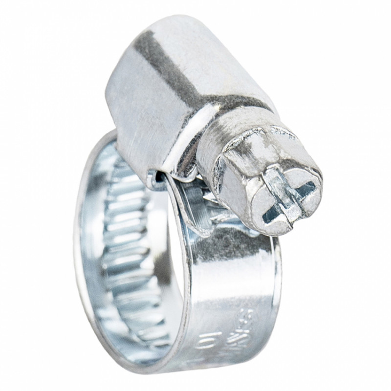 Хомут черв'ячний оцинкований 9мм D10-16мм 25шт Sigma (2511011)-2511011