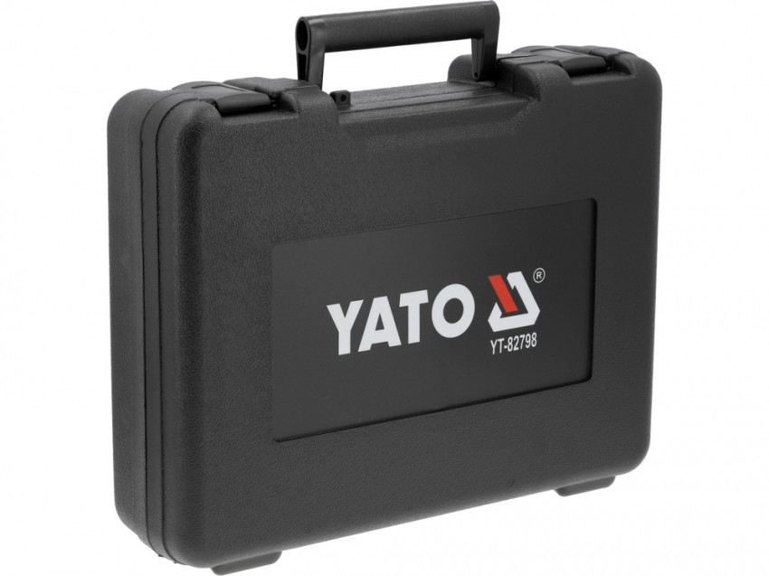 Безщітковий ударний шуруповерт YATO 18 В Li-Ion 4 АхГод; КМ= 230 Nm, до 6-гран. тримачів- 1/4" [6]-YT-82798