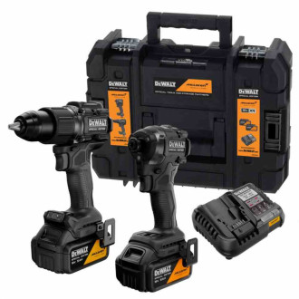 Набір з двох інструментів акумуляторних безщіткових McLaren F1 TEAM SPECIAL EDITION DeWALT DCK2222MP2T-[articul]