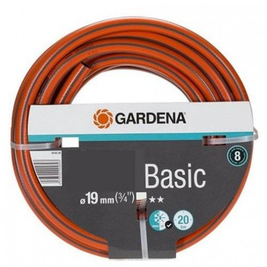 Шланг садовий Gardena Basic 19 мм х 50 м-18144-29.000.00