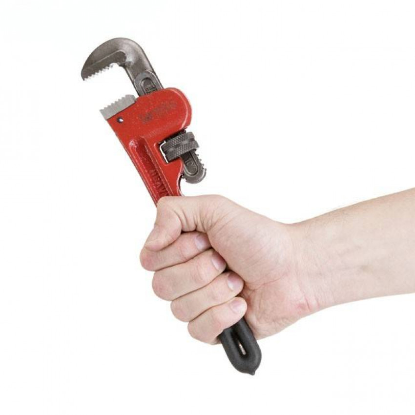 Ключ трубний 250мм тип "Stillson". INTERTOOL HT-0181-HT-0181