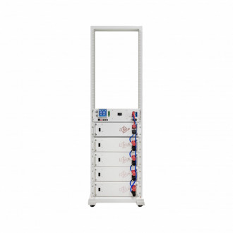 Акумулятор LP LiFePO4 Battery HVM 256V 50Ah (12800Wh) BMS 125А AB Lrack white-[articul]