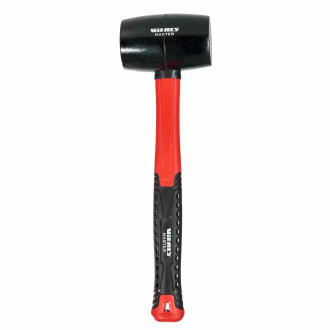 Киянка гумова 450 г чорна, фіберглас Vitals Master-[articul]