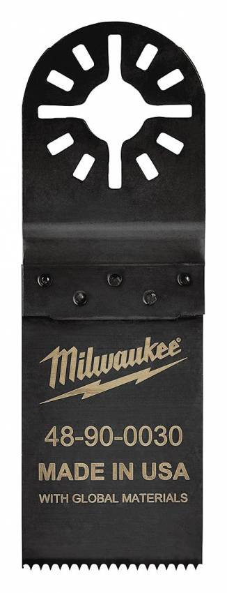 Полотно для багатофункціонального інструмента MILWAUKEE, 30мм (древо, ПВХ)-48900030