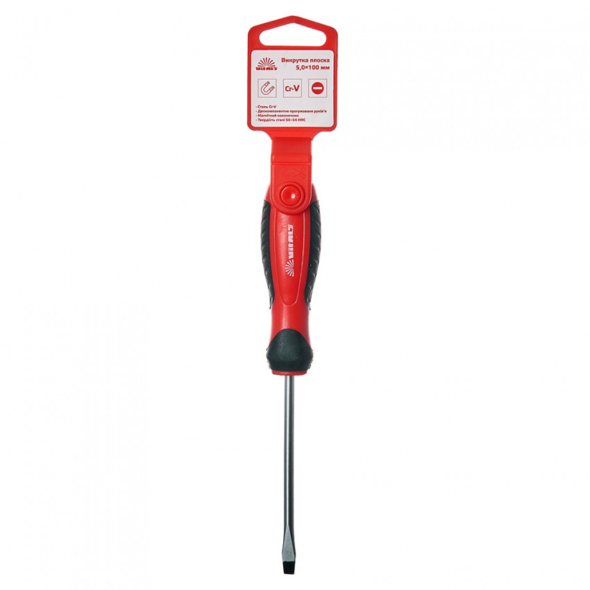 Викрутка плоска Vitals, 5.0х100 мм-179507