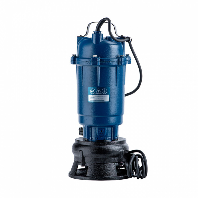 Насос каналізаційний 1.1кВт Hmax 10м Qmax 200л/хв без поплавка WETRON (773360)-773360