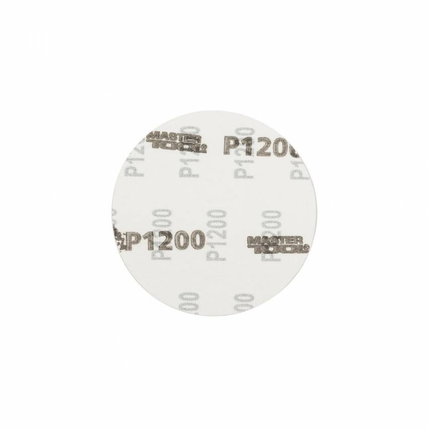 Коло шліфувальне на липучці MASTERTOOL 125 мм зерно 1200 10 шт 08-2582-08-2582