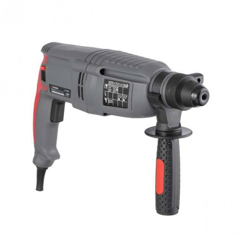 Перфоратор, 0,8 кВт, 3,2 Дж, 0-900 об/хв, 0-4400 уд/хв, 3 режими, SDS plus INTERTOOL DT-0180-DT-0180