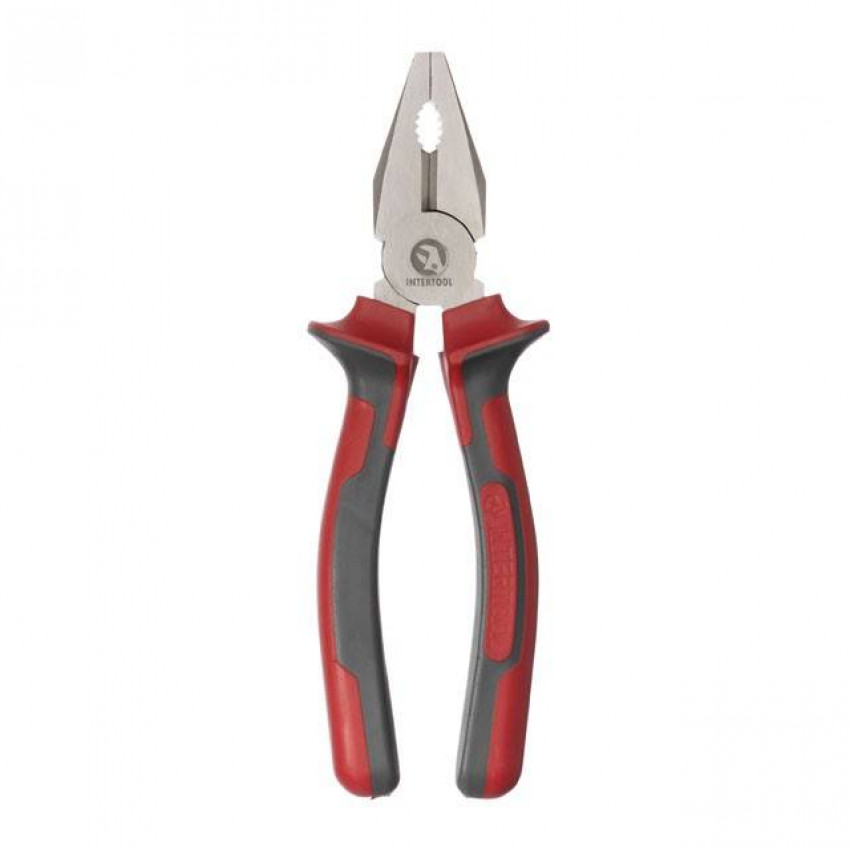 Плоскогубці 200 мм, С55 INTERTOOL HT-0106-HT-0106