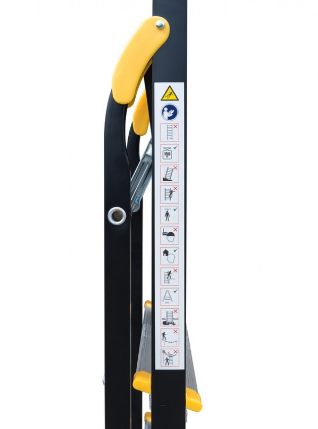 Стрем'янка MASTERTOOL сталь+алюміній 5 сходинок h=1064 мм max 150 кг 79-1205-79-1205