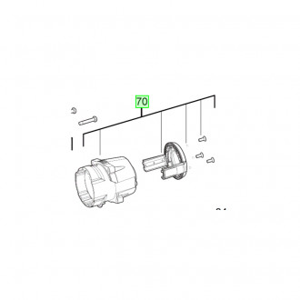 Корпус редуктора/Milwaukee M18 FMTIW2P12-[articul]