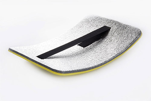 Сидушка Кемпер фольгована 350 х 250 х 12мм СИЛА-960950