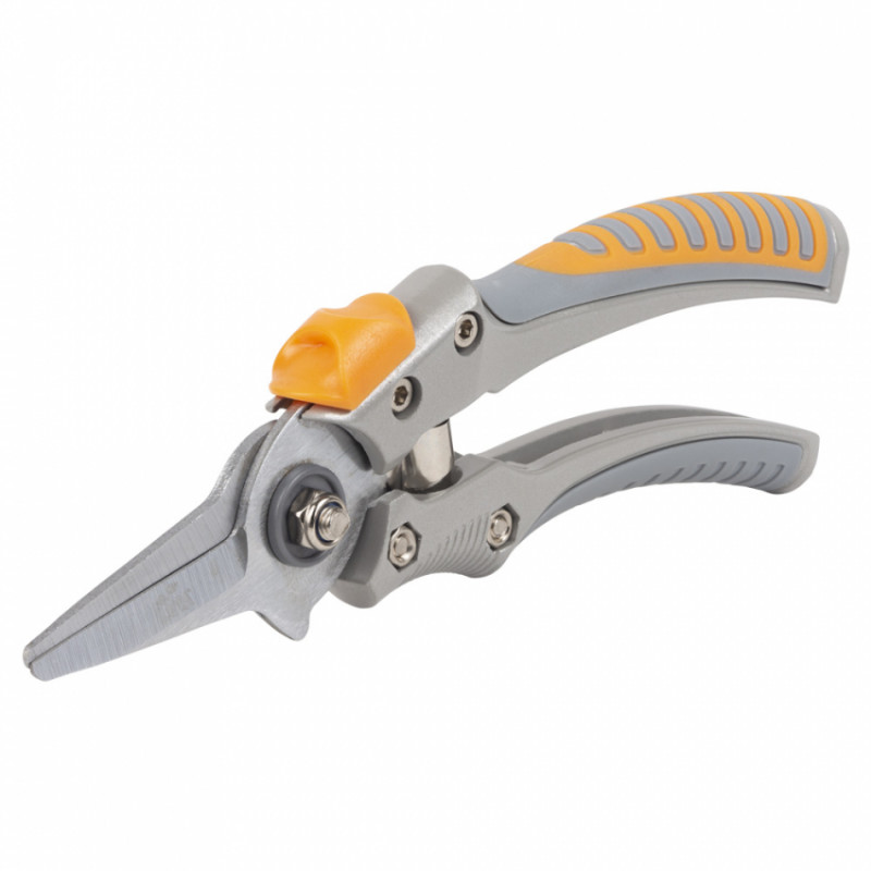 Секатор для квітів 200 мм алюмінієві ручки FLORA (5021504)-5021504