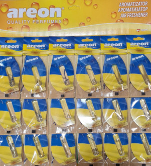 Ароматизатор Areon підвіска з рідиною Україна Мікс (планшет 18 шт) 5 мл-[articul]