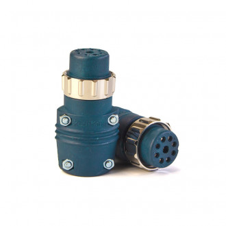 Кабельний роз'єм дев'ятиполюсний 9PAN/F (гніздо) Welding Dragon / Роз'ємне з'єднання для зварювальних пальників-[articul]