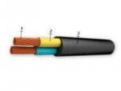 Провід ПВС нг 2х2,5 ЧОРНИЙ (ПРЕМІУМ)-[articul]