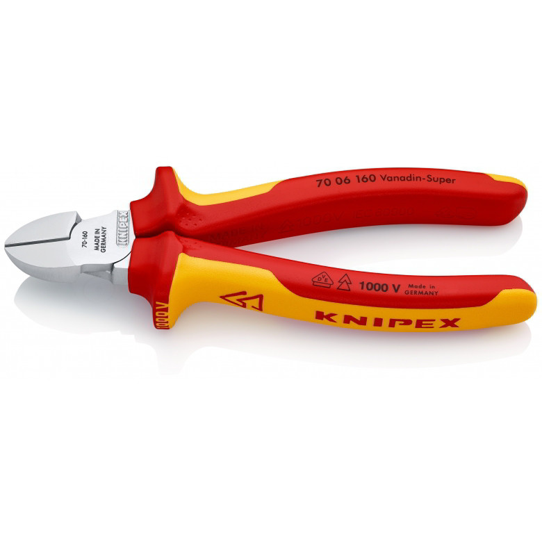 Кусачки бокові KNIPEX 70 06 160 SB-70 06 160 SB