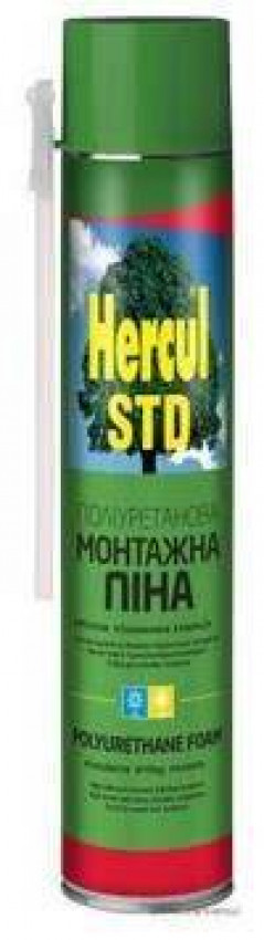 Hercul Піна монтажна (проф, 750 мл, всесезонна)-HerP-P75