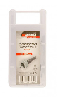 Свердло корончате GRANITE HSS 32 мм 6-08-032