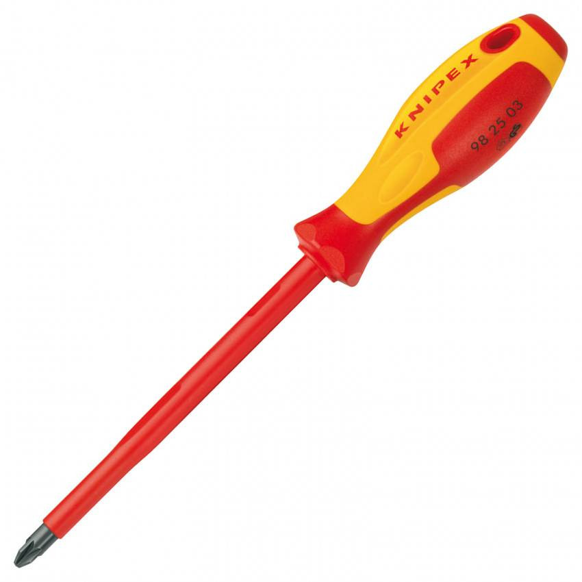 Викрутка для гвинтів з хрестовим шліцом Pozidriv KNIPEX 98 25 00-98 25 00