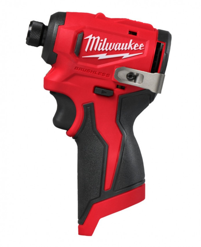 Гвинтокрут акумуляторний 1/4'' HEX MILWAUKEE M12 BLIDRC-0 (124Нм) (каркас)-4933499689