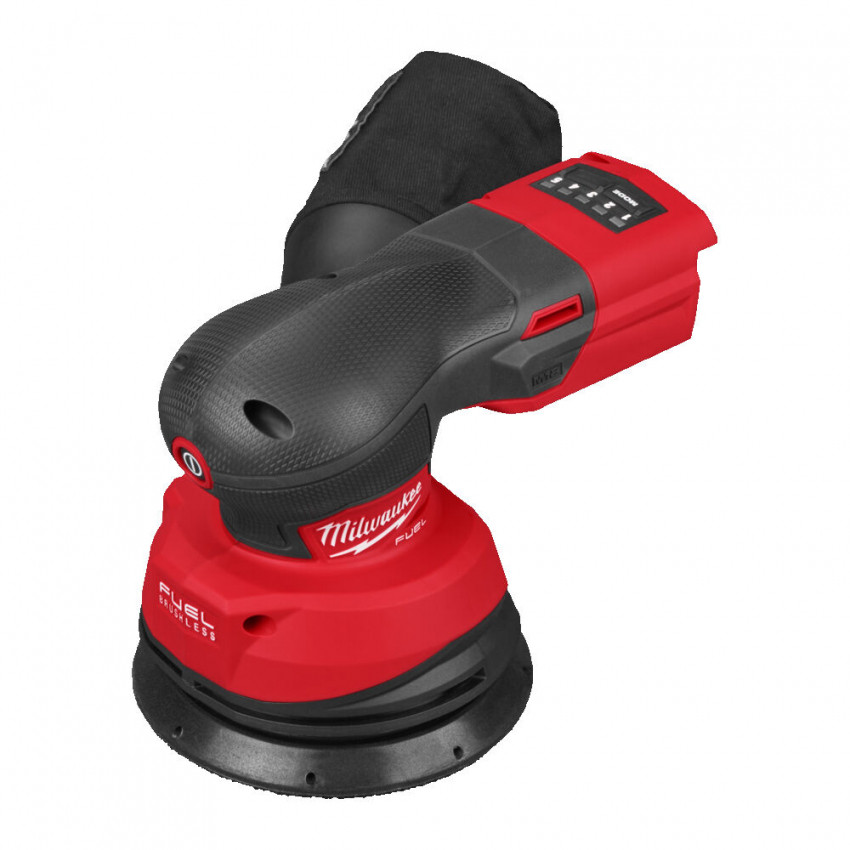 Шліфмашина ексцентрикова акумуляторна безщіткова MILWAUKEE M18 FROS125-0B Ø125мм (каркас)-4933498253
