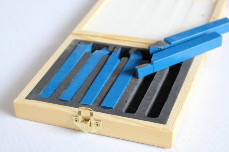 Різці токарні, КОМПЛЕКТ з 6 шт./12 мм Holzmann 6TLG12-6TLG12