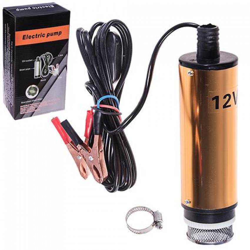 Насос для перекачки палива 12V з фільтром-12VF