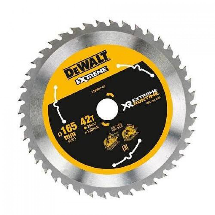 Диск пильний EXTREME RUNTIME DeWALT DT99561-DT99561