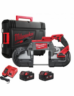 Стрічкова пила MILWAUKEE M18 FUEL CBS125-502C по металу 4933448195 (+ заряд.пристрій, 2 акум., полот-[articul]