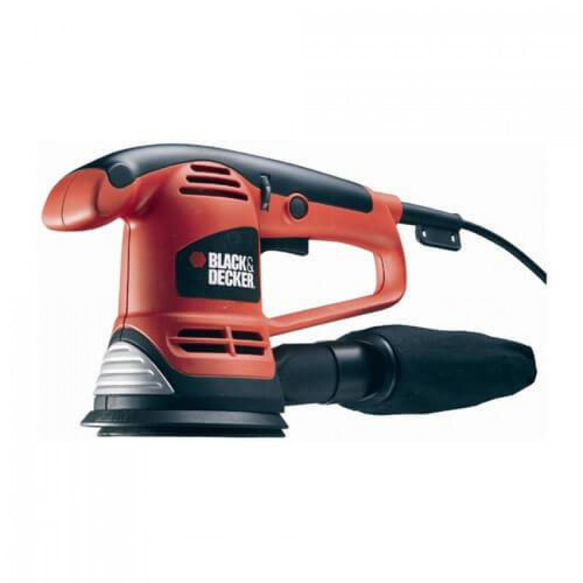 Шліфмашина ексцентрикова мережева BLACK DECKER KA191EK-KA191EK