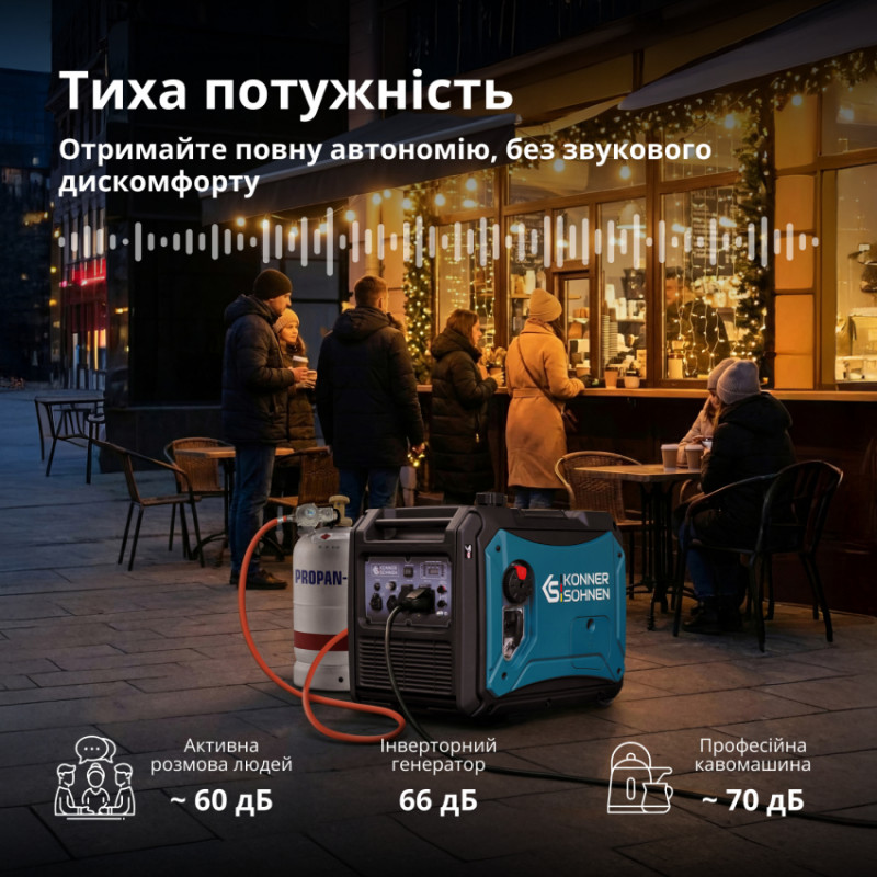 Інверторний газобензиновий генератор KS 4000iEG S-KS 4000iEG S