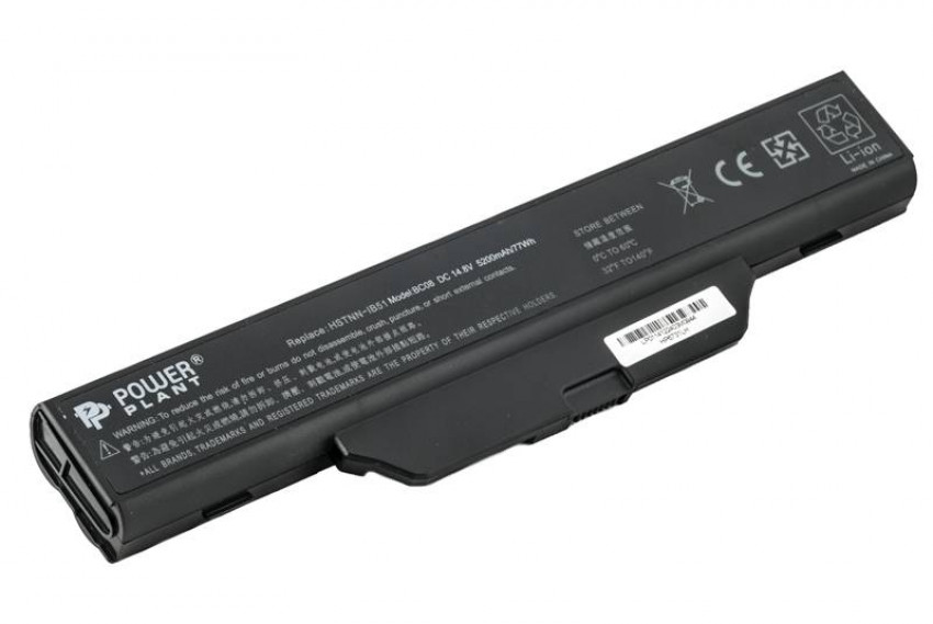 Акумулятор PowerPlant для ноутбуків HP Business Notebook 6720 (HSTNN-IB51, H6731) 14.8V 5200mAh-NB00000148